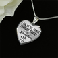 Philippians 4:13 - Premium Heart Necklace