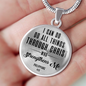 Philippians 4:13 - Luxury Circle Necklace