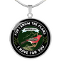 Bird Lovers (Jeremiah 29:11) - Circle Pendant Necklace