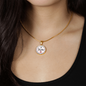 Ordained Teacher - Circle Pendant Necklace