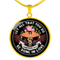 Nursing (Corinthians 16:14) - Circle Pendant Necklace