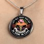 Nursing (Corinthians 16:14) - Circle Pendant Necklace