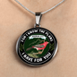 Bird Lovers (Jeremiah 29:11) - Circle Pendant Necklace