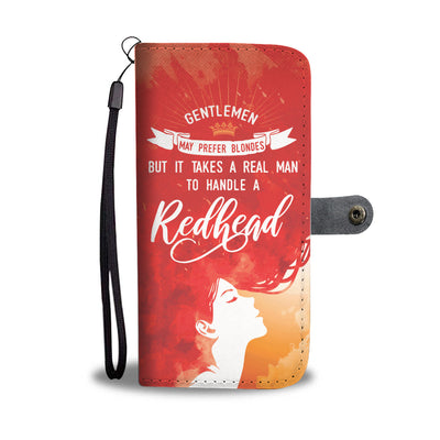 Redhead -RFID Wallet Phone Case