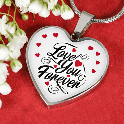 Love You Forever Necklace - Made in the USA - Fast US Delivery in 5-10 Days